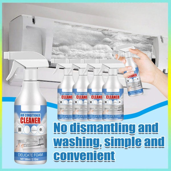 3pcs Air Conditioner Foaming Cleaner Air Con Coil Foam Cleaning Sprays Househ... Carousel 1