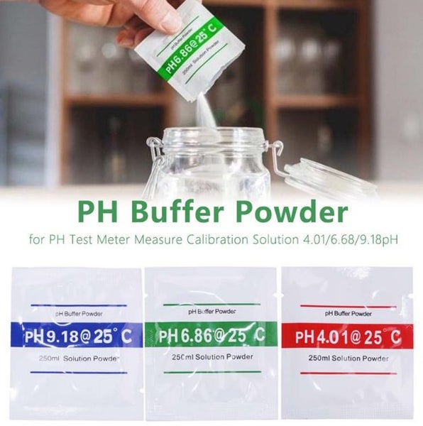 PH Buffer Calibration Solution Powder -3 Pack Carousel 2