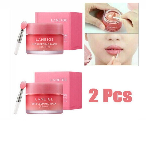 2x 20g Laneige Lip Sleeping care Mask Moisture Treatment Lip Balm Smooth Carousel 1