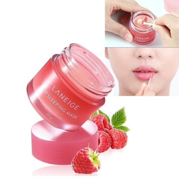 2x 20g Laneige Lip Sleeping care Mask Moisture Treatment Lip Balm Smooth Carousel 2