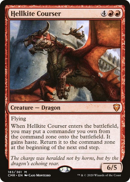 Hellkite Courser (CMR-183) - Commander Legends - Magic The Gathering Carousel 1