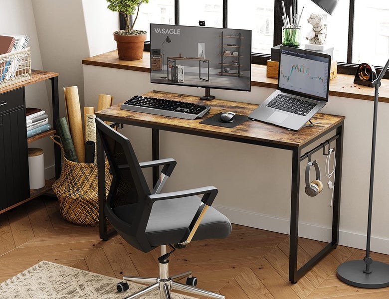 “Final stock clearance " Vasagle Computer Desk Carousel 1