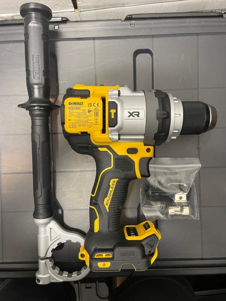 Brand New DeWalt 18V XR Brushless Premium Hammer Drill Driver-tool only DCD1007 Carousel 1