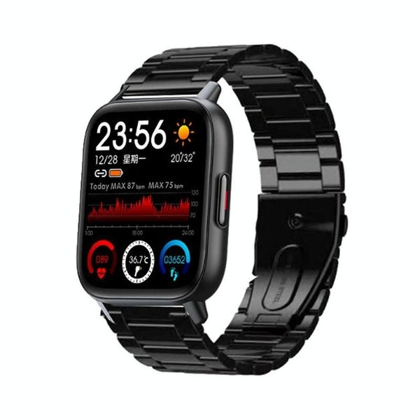 1.69 Inch Waterproof Smart Watch With Health Monitoring & Body Temperature De... Carousel 1