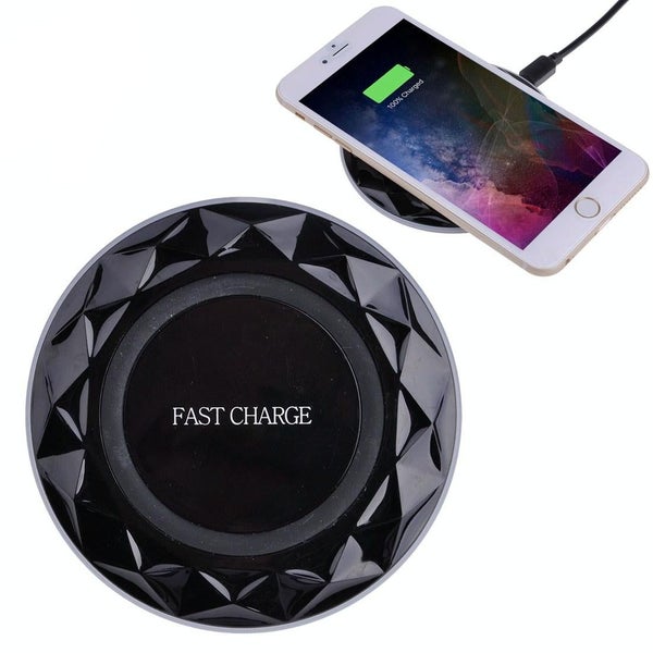 1M Fast Charging Wireless Charger Diamond Qi Standard Carousel 2