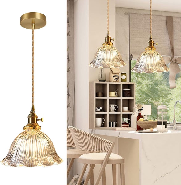 Vintage Crystal Chandelier Pendant Light, Vintage Glass Pendant Light Carousel 1