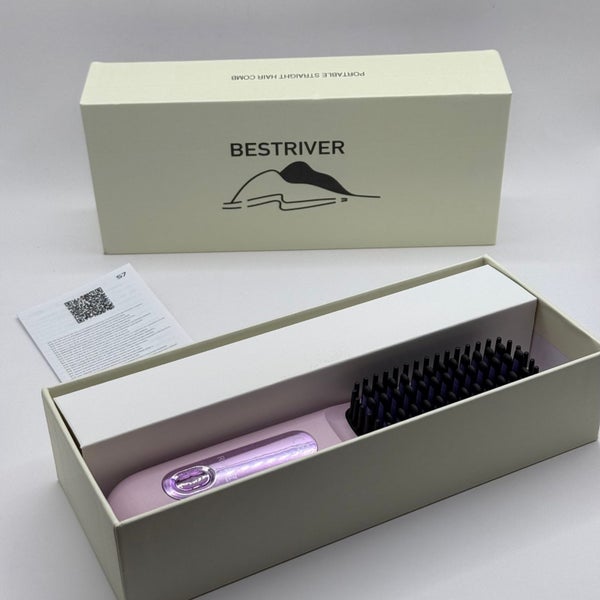 Bestriver Portable Straight Hair Comb Carousel 1