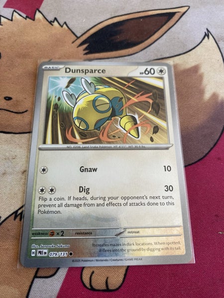 Dunsparce - prismatic Evolution Carousel 1