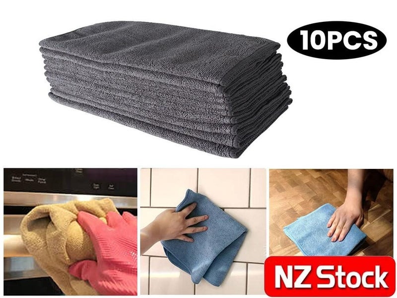 Microfibre Cleaning Cloth 10PCS NZ Clearance Carousel 1