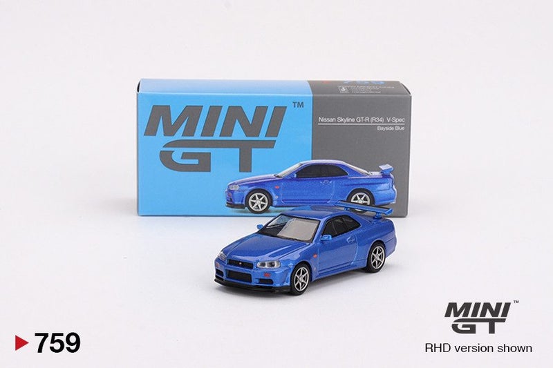 Nissan Skyline GT-R (R34) V-Spec Bayside Blue Carousel 1