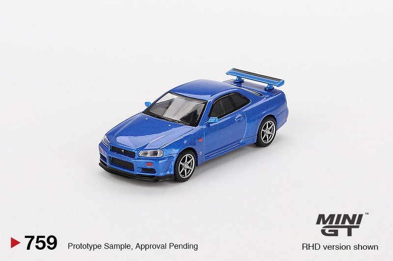 Nissan Skyline GT-R (R34) V-Spec Bayside Blue Carousel 2