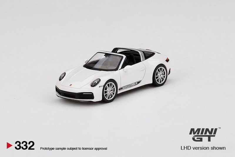 Mini GT Porsche 911 Targa 4S White Carousel 2