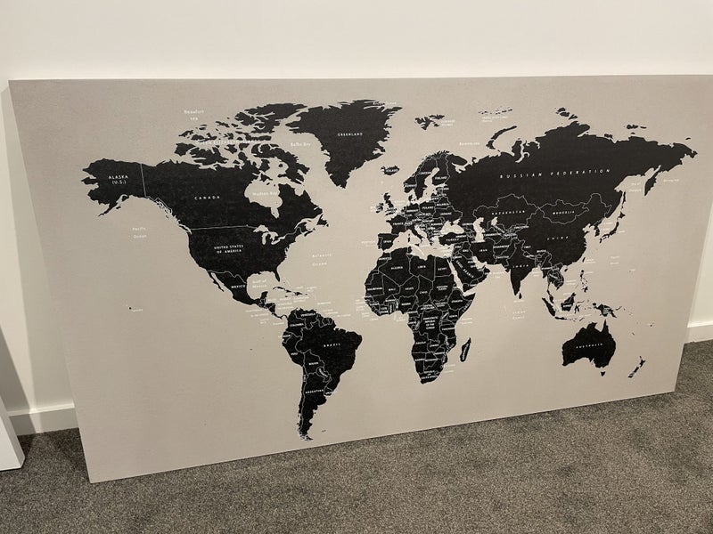 BoConcept World Map concrete wall art64326930558850111