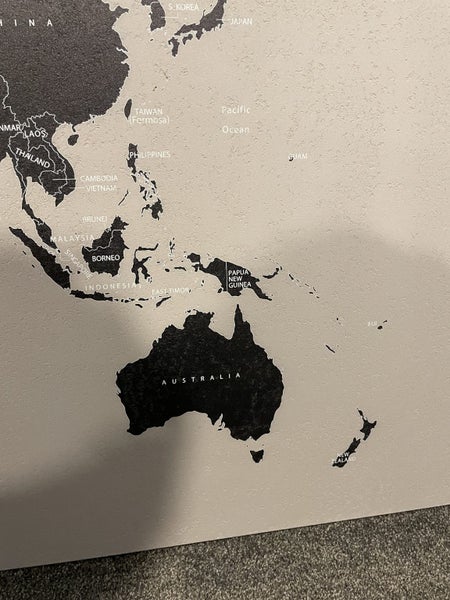 BoConcept World Map concrete wall art64326930558850113