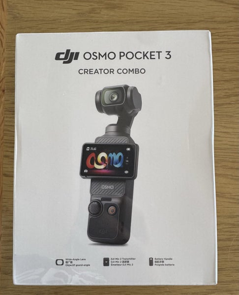 DJI Osmo Pocket 3 Creator Combo Action Camera Carousel 1