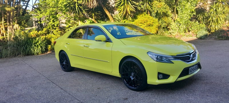 2016 Toyota Mark-X 250G S Package Yellow Label DBA64328953089666111