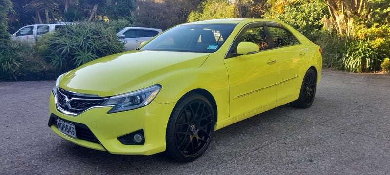 2016 Toyota Mark-X 250G S Package Yellow Label DBA64328953089666112