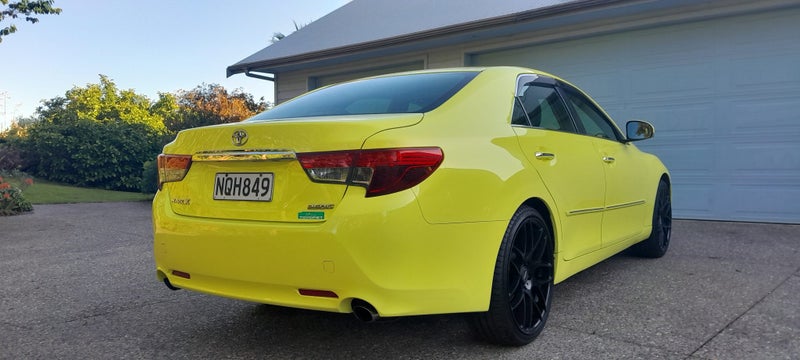 2016 Toyota Mark-X 250G S Package Yellow Label DBA64328953089666113