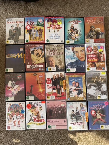 DVDs for sale Carousel 1