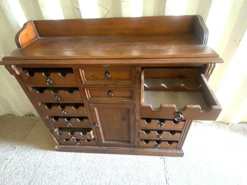 Outback Furniture - Multi Function Wine Cabinet / Dresser Carousel 1