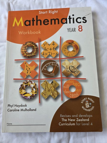 Start Right - MATHEMATICS WORKBOOK - Year 8 Carousel 1