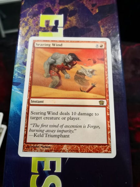 Searing Wind, Magic The Gathering, MTG, Core set, 8th Edition Carousel 1