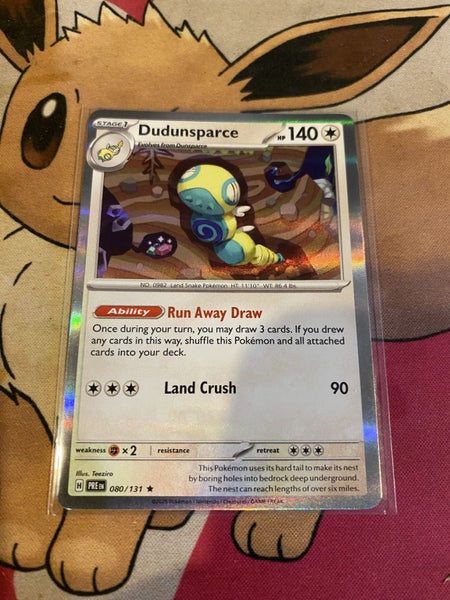 Dudunsparce - prismatic Evolution Carousel 1