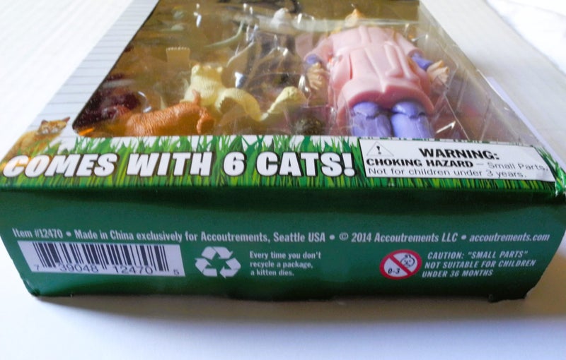 #* Hilarious "Crazy Cat Lady" - Action Figure (2014) NEW !! *# Carousel 4