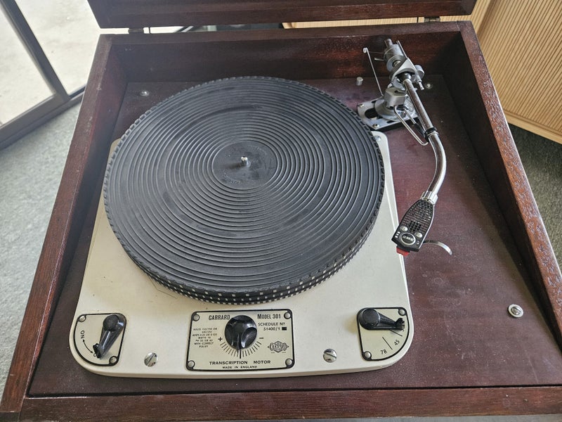 Garrard 301 with SME3009 Series II - amazing time capsule64332011604738110