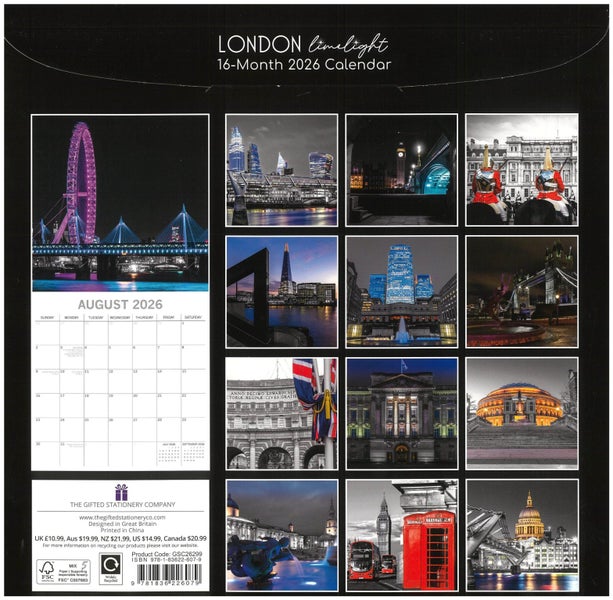 2026 Wall Calendar Limelight Carousel 2