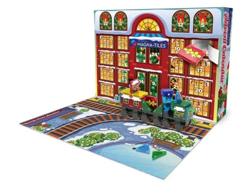 MAGNA-TILES - Advent Calendar - 34 Piece Carousel 2