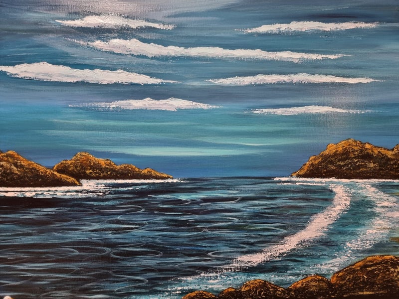 Abstract Seascape- 'Ocean Call'64430784569091113