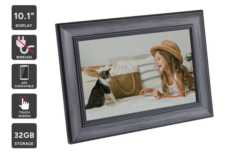 Kogan 10.1" Touch Screen Wireless Digital Photo Frame (Black), KADPFR10WBA Carousel 1