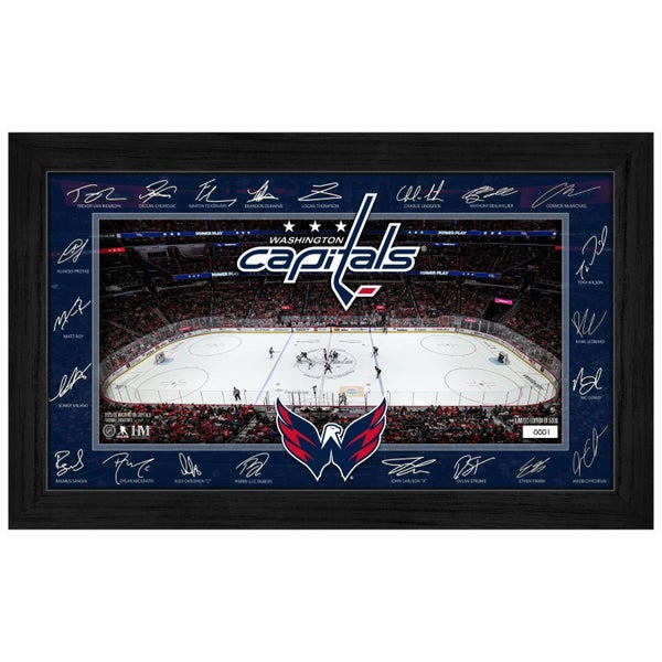 Washington Capitals 2025 NHL Signature Rink Frame Carousel 1