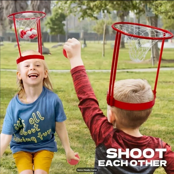 Mini Basketball Hoop Toy Set – Red Carousel 1