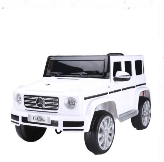 RIDE ON TOY CAR MERCEDES BENZ G500 WAGON 12V + Carousel 1