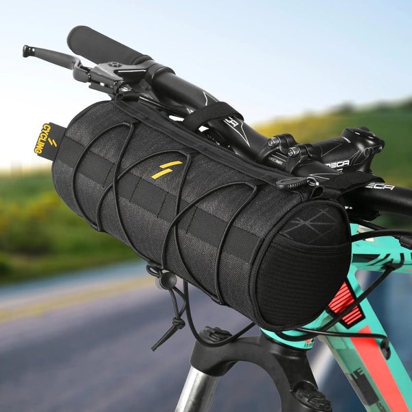 Handlebar Bag Multifunction Bicycle Frame Pannier and Shoulder Bag Carousel 2