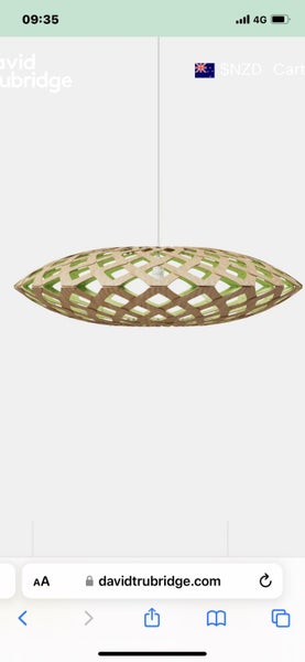 Priced for both (X2) “Flax” 800 & 1100w David Truebridge Light Fittings64480433663618110