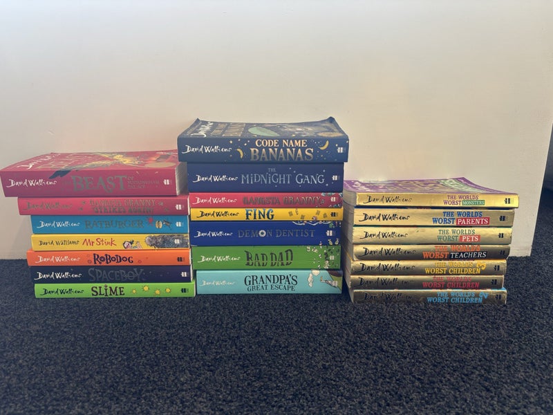 Selection of David Walliams books64337626230657110