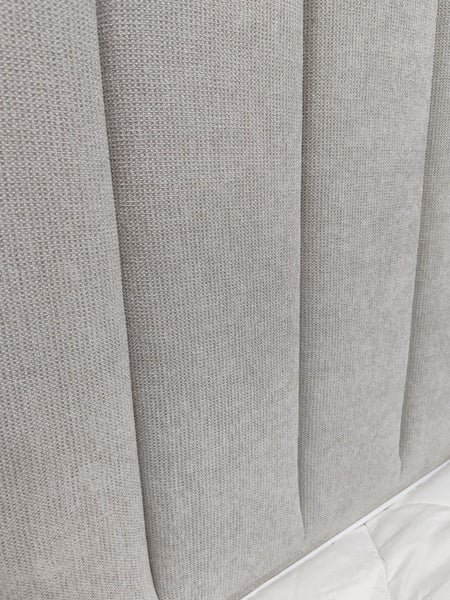 Victor Free-Standing Headboard - Super King Size - Silver Warwick Fabric Carousel 4