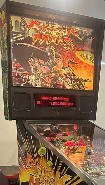 Attack From Mars Pinball Machine Carousel 1