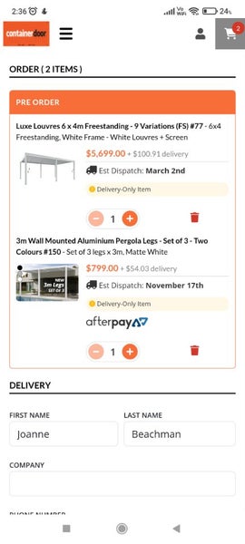 6m x 4m, Wall-Mounted, Luxe Louvre, Pergola64338368874498111