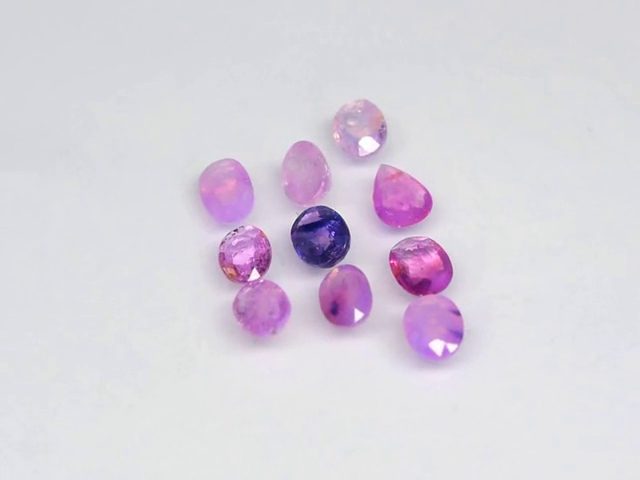 $1 RES * Buy Now $1,599.00 * 3.46ct 10pc Pear Oval SAPPHIRE Gemstone Loose64338675621889112