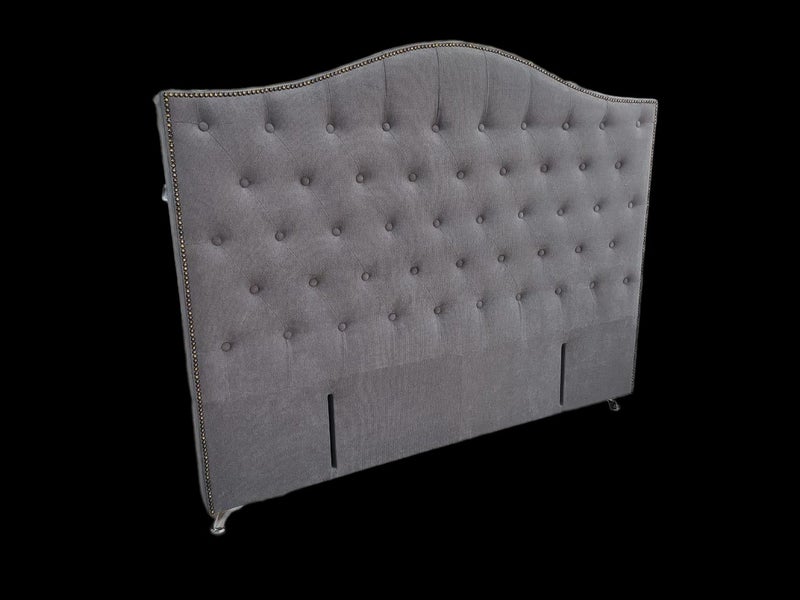 Nero Free-Standing Headboard - King Size - Dark Grey Warwick Fabric Carousel 1