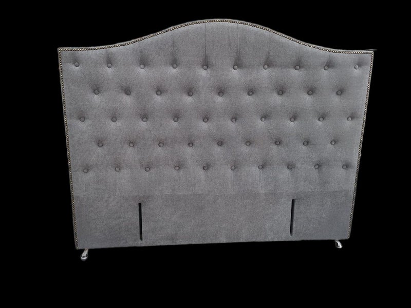 Nero Free-Standing Headboard - King Size - Dark Grey Warwick Fabric Carousel 2