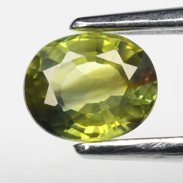 $1 RES * Buy Now $1,250.00 * 0.58ct UNHEATED Green Oval Sapphire Loose Gemstone64338890630785110