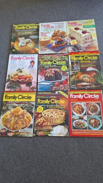 Australian Family Circle x 9 1981 to 1983 Carousel 1