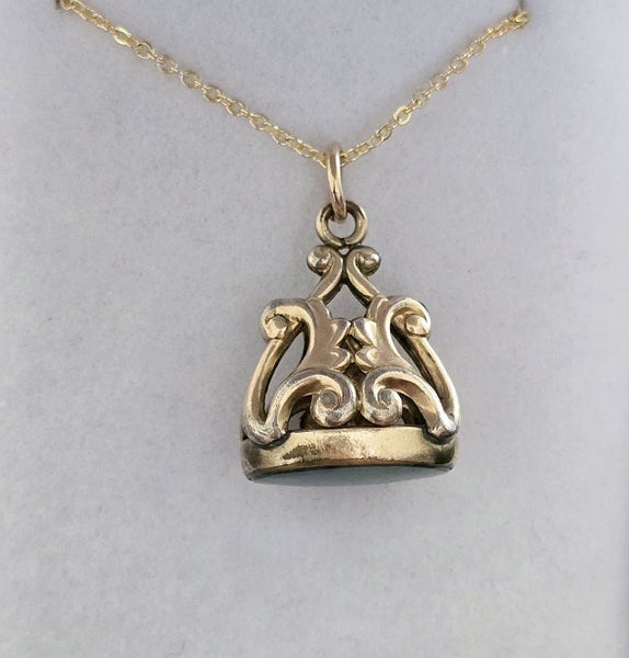 Victorian puti puti pounamu gold cased seal64383586543619111