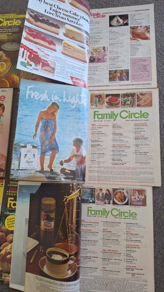 Australian Family Circle x 9 1981 to 1983 Carousel 5