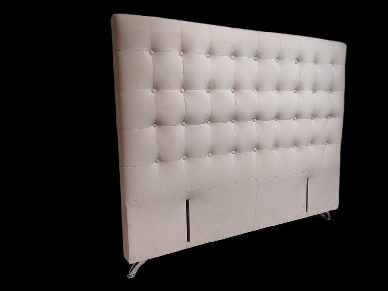 Maison Free-Standing Headboard - Queen Size - Pink Velvet Carousel 1